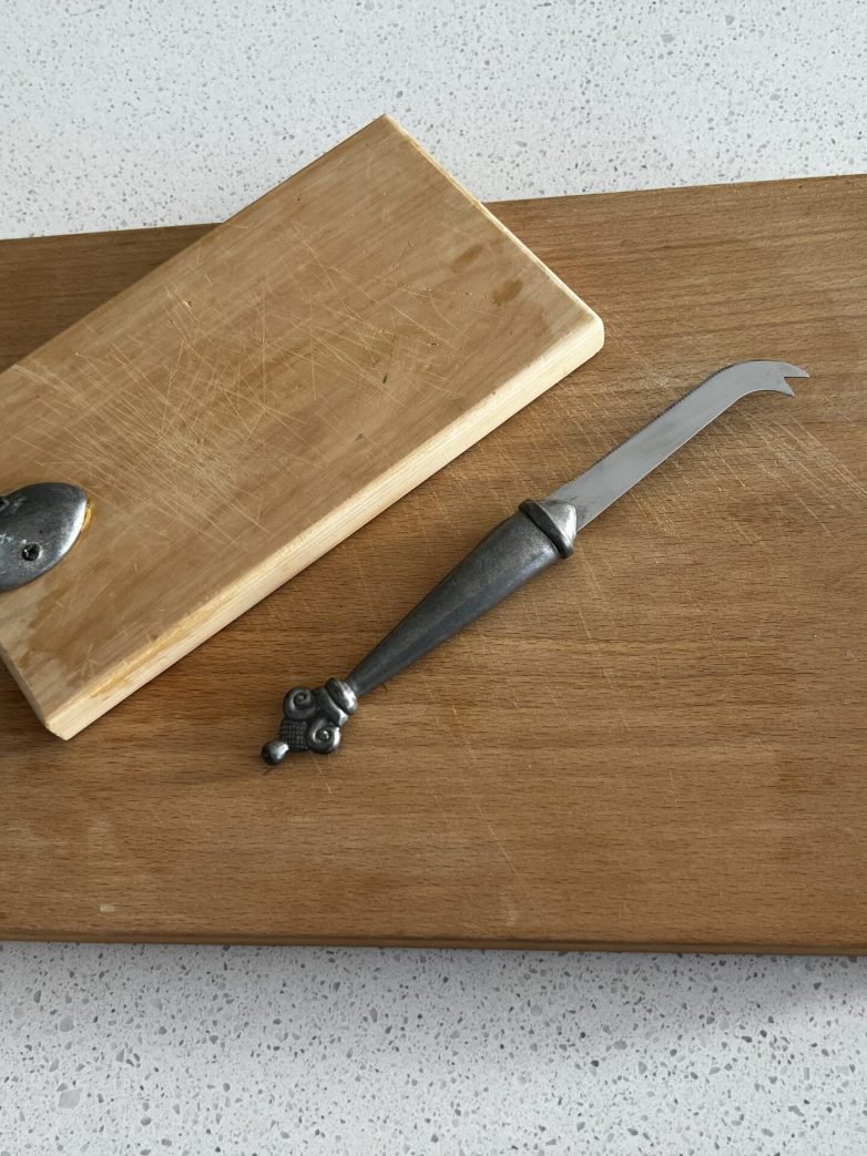 Full serving board and knife set by Carrol Boyes