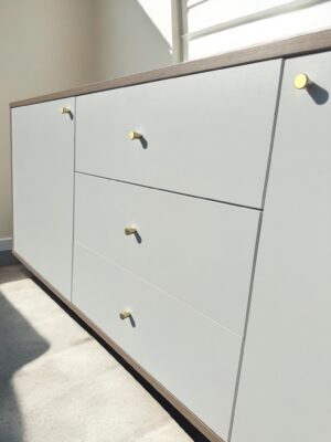 Modern white cabinet