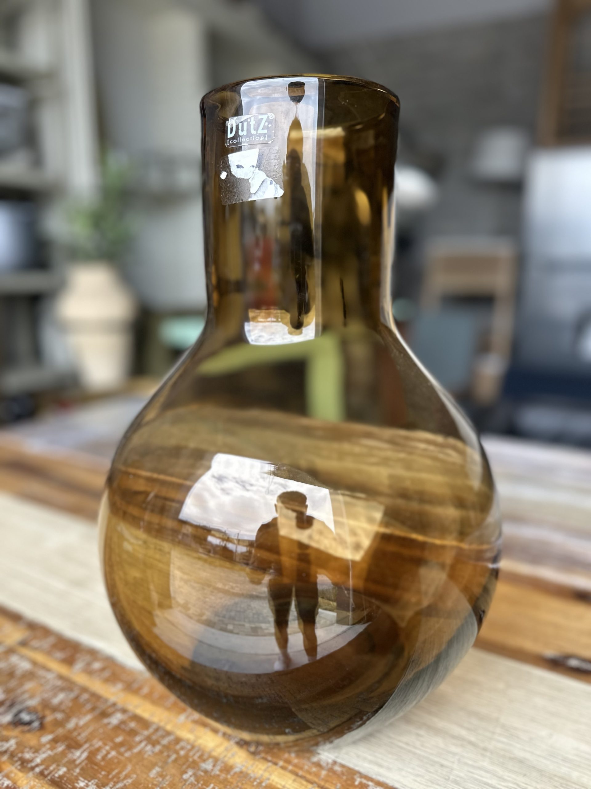 Original Dutz mouth blown glass vase - Image 6