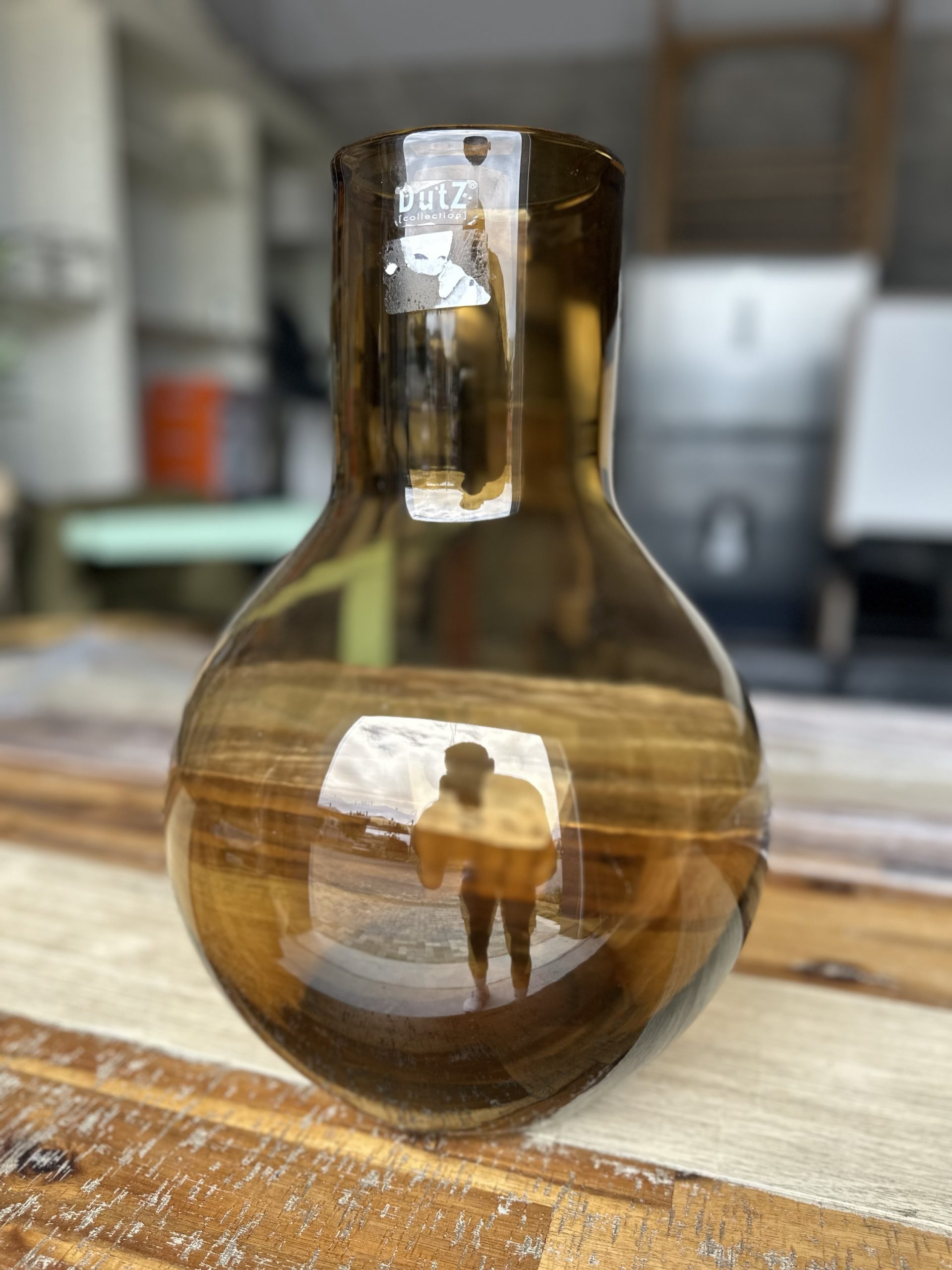 Original Dutz mouth blown glass vase - Image 7