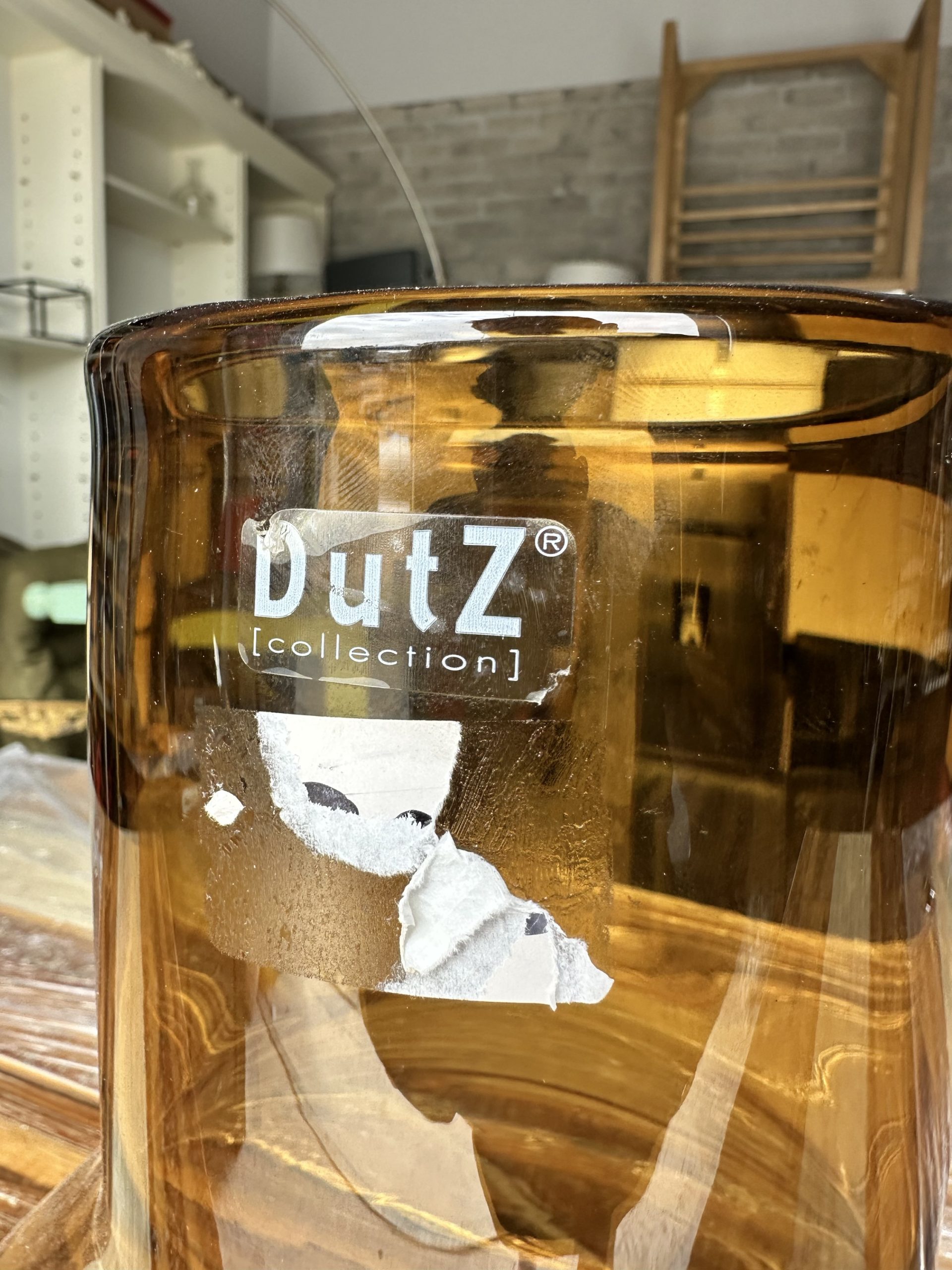 Original Dutz mouth blown glass vase - Image 8