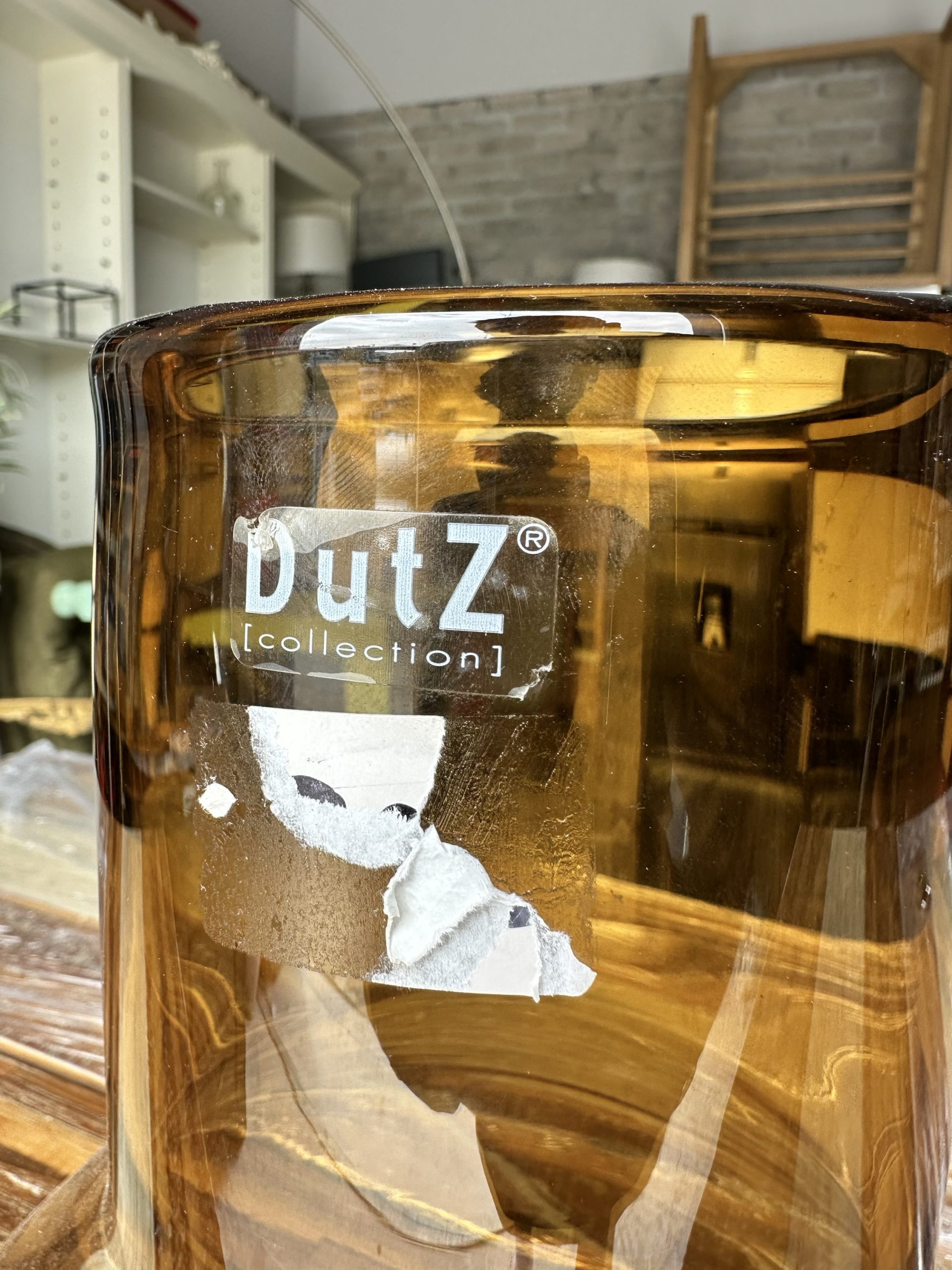 Original Dutz mouth blown glass vase - Image 9