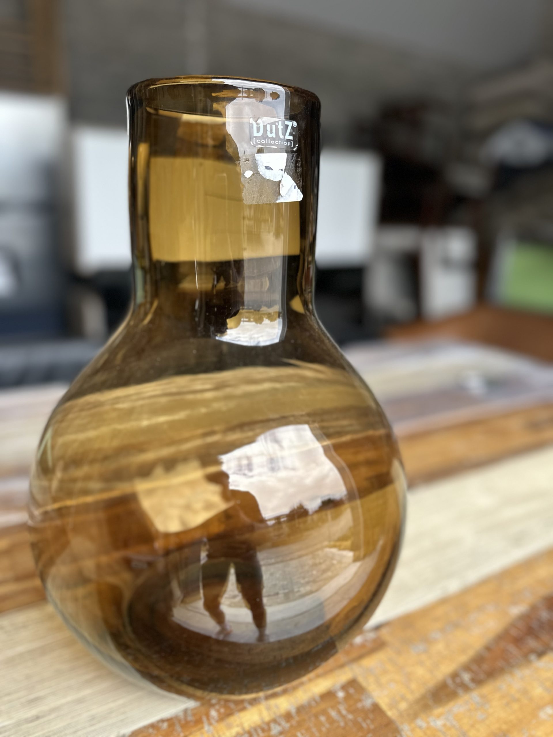 Original Dutz mouth blown glass vase - Image 5