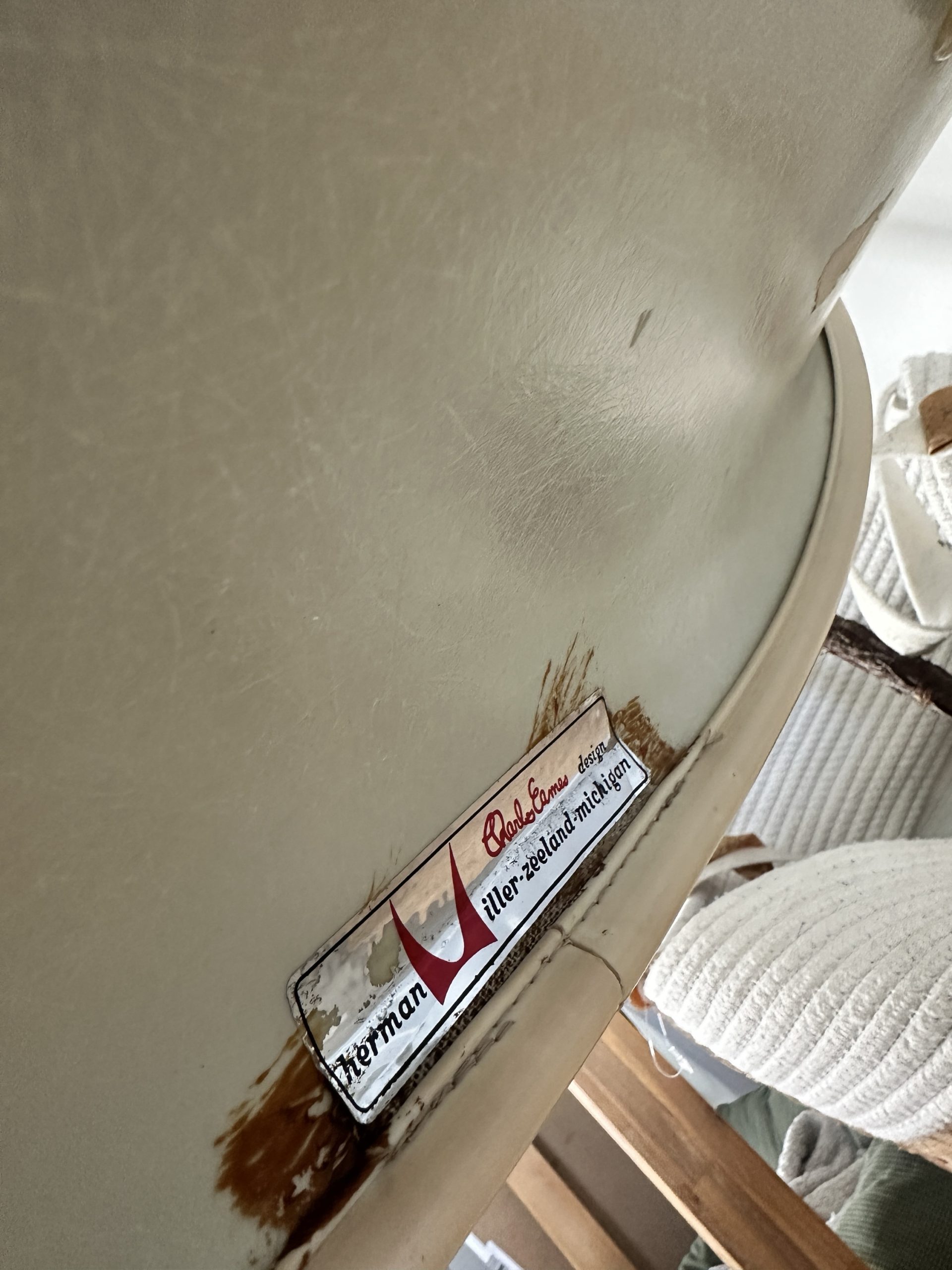 Authentic Herman Miller Eames La Fonda Armchair - Image 2