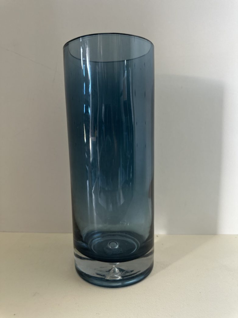 Amica designs - Blue glass vase