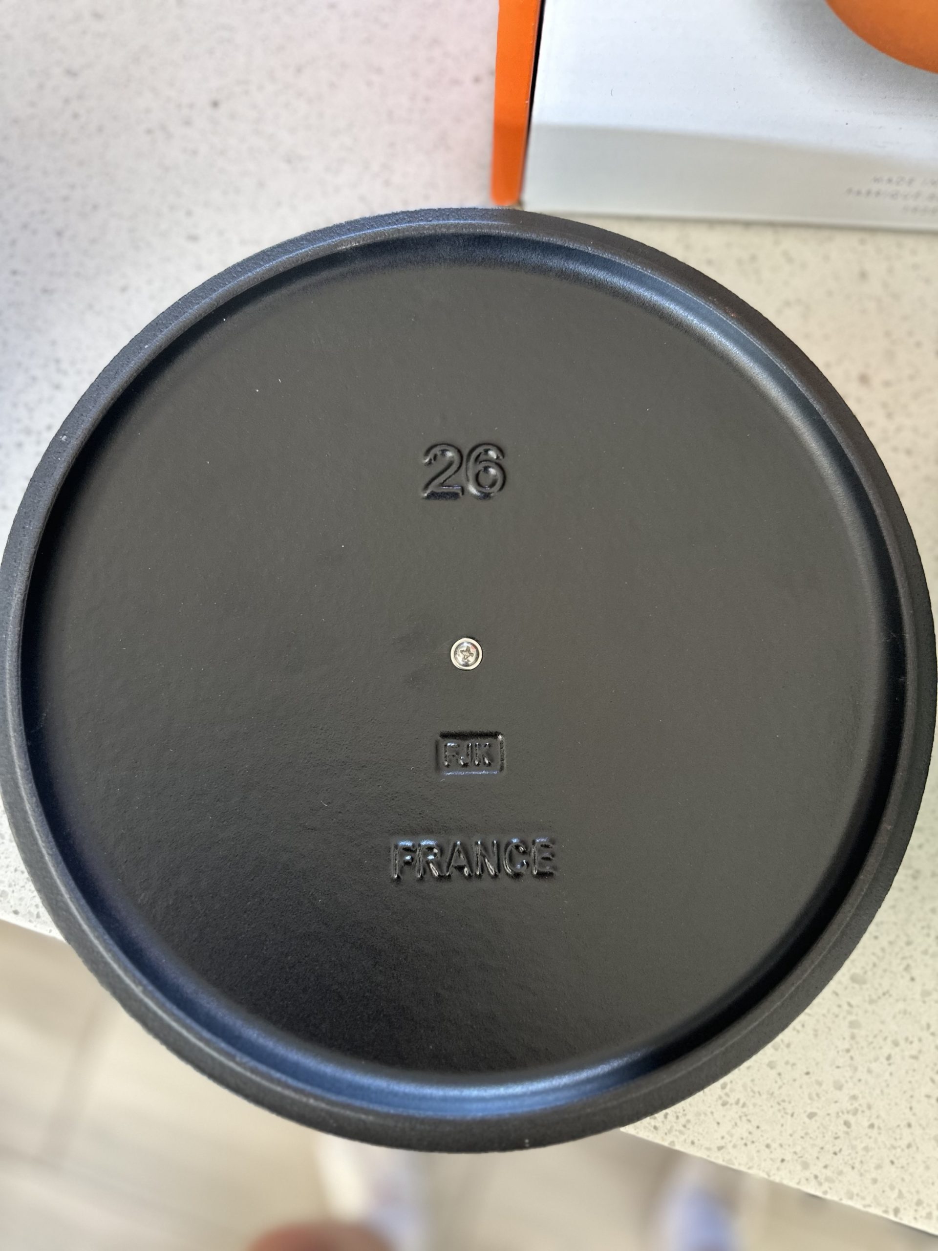 Le Creuset 26cm Signature Marmite in cool mint - Image 3